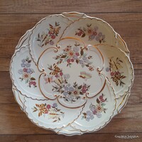 Zsolnay Pillangó mintás tál / falitál