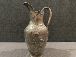 ANTIK SZECESSZIÓS, EZÜSTÖZÖTT ÓN KANCSÓ!!   31X14cm!!!