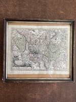 Seutter, Matthäus Brandenburg megye térképe 220*290mm