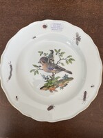 Meissen tányér, 19.sz. második fele d:24 cm
