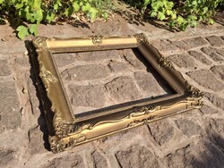 Képkeret DUPLIKÁLT antik blondel neobarokk falc 40x50 cm  amely 1,5-1cm széles és mély külm:55x66 cm