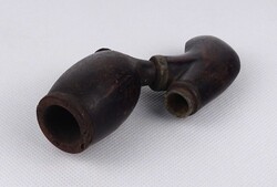 1W688 Antik két részből álló fa pipafej