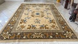 3836 Kínai Császár mintás kézi csomó gyapjú perzsa szőnyeg 250X350CM