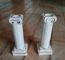 Herendi Gyertyatartó pár Dór oszlop