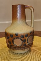 Retro német kerámia korsó/váza, 20cm