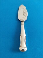 Ezüst torta kés tálaló lapát hegedű fazon