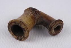 1W687 Antik világos cserép tajték pipafej