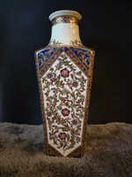 Zsolnay ritkaság! Perzsa mintás, különleges váza/padlóváza 45 cm