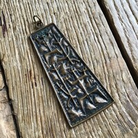 Régi Dömötör László iparművészeti bronz medál