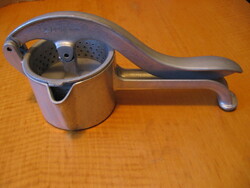 Retro svájci citrus , narancs , gyümölcs kézi prés, märta SIMPLEX II,  alumínium