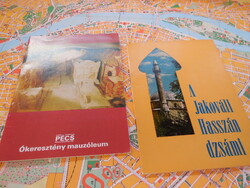 Pécs - Idegenforgalmi  füzetek , Ó-keresztény sírkamra  - Jakovali Hasszán  dzsámija a 70 es évekből