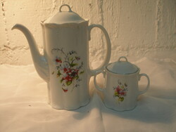 Arpo teás kiöntő és cukortartó