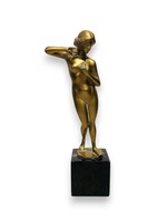 Bronz női akt szobor - 52432