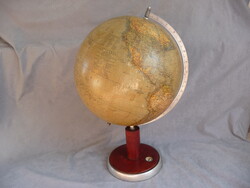 Német harmadik birodalom politikai földgömb art deco talpon iránytűvel Columbus erdglobus 1939 után