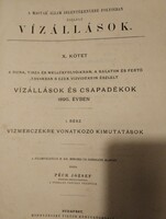 Vízállások és csapadékok 1895.évben
