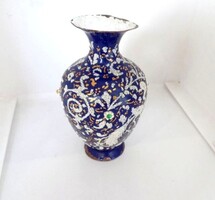 Régi zománcozott váza 11 cm