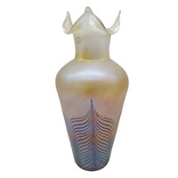 Loetz Pávatollas Váza -M958