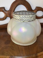 CSODÁS, NAGYMÉRETŰ SZECESSZIÓS ÜVEGVÁZA, WILHELM KRALIK