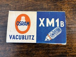 Régi Osram vaku izzó, villanó
