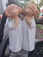 Antalfiné Szente Katalin pletykázó lányok