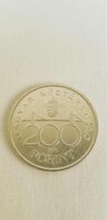 Ezüst 200 forint 1992