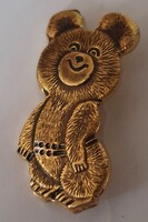 Misa mackó kitűző