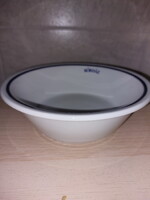 Alföldi retro porcelán gulyásos, kocsonyás, leveses tányér kórház felirattal