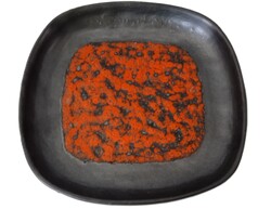 Ritka, Pál Ferenc kerámia tál, asztalközép, kínáló