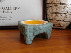 Király Károly  - retro kerámia iparművész gyertyatartó