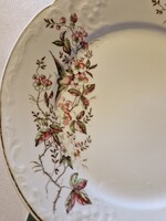 Antik, szép, mintás lapos tányérok 24,5 cm