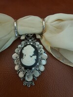 CAMEO Sál dísz,  Bizsu,  9 cm