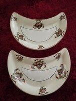 Régi angol csontostányérok kiváló állapotban