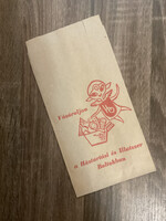 Háztartási és Illatszer Boltok – Retro papírzacskó (’60–’70-es évek)
