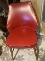 RETRO műbőr szék az 1960-as èvekből jó állapotban eladó