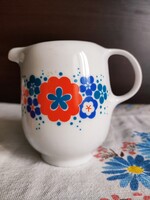 Retro Alföldi porcelán kiöntő kanna 8 cm
