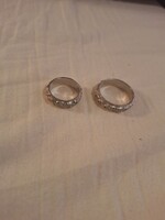 Silver engagement ring pair 925