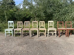 Népi paraszti székek vegyesen