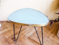 Régi mid century  kis asztal retro  asztal virágtartó