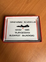 Hollóházi GANZ-MÁVAG MHSZ búvár bajnokság 1985 II.