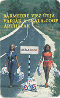 Kártyanaptár - - 1982 - Skála- Coop
