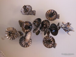 GYERTYACSIPESZ - 10  db - RÉGI - 5,5 x 4 cm - HIBÁTLAN