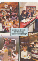 Kártyanaptár - - 1979 - MÁV - Utasellátó