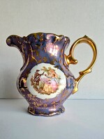 Vintage Winterling Röslau Bavaria tejkiöntő Watteau-motívummal