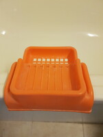 Retró műanyag szappantartó