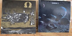 2 db OMEGA bakelit nagylemez ( Éjszakai országút és A Föld Árnyékos Oldalán)
