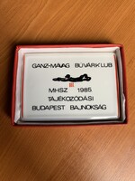 Hollóházi GANZ-MÁVAG MHSZ búvár bajnokság 1985