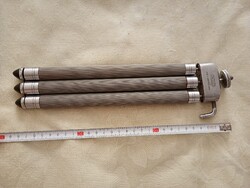 Összecsukható állvány tripod MEOPTA fényképező kamera tartó réz retro