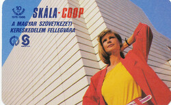 Kártyanaptár - - 1986 - Skála- Coop