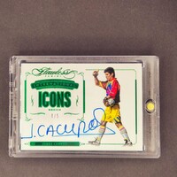 Jorge Campos Mexikó Panini Flawless On Card auto /5