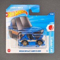Hot Wheels - Nissan Skyline 2000GT-R LBWK - HW J-Imports 1/5 Blue Edition